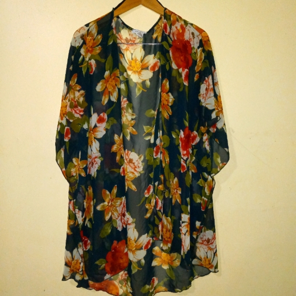 Caley Open Front Woven by Emory Park 2XL